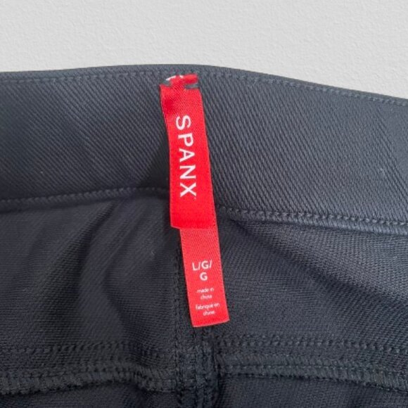 Spanx Black Skinny Sculptured Jeans Pull On Size L - Picture 4 of 11